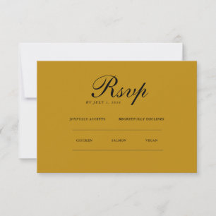 Minimalist Elegant   RSVP & QR Website