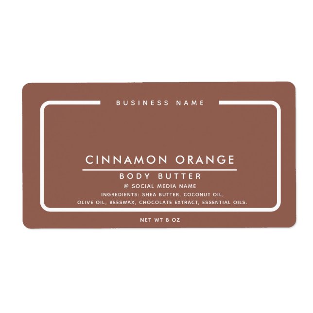 Minimalist elegant simple modern wraparound  (Front)