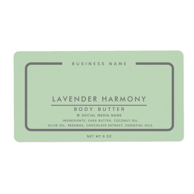 Minimalist elegant simple modern wraparound  (Front)