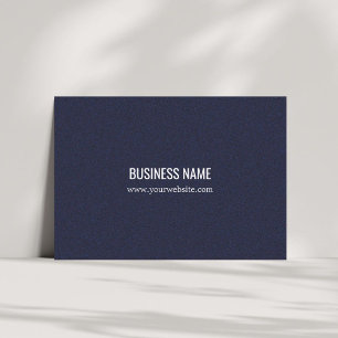 Minimalist Elegant Texture Blue Consultant Business Card