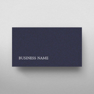 Minimalist Elegant Textured Blue Consultant Business Card