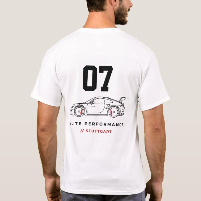 Minimalist Elite Performance No 07 Blockcore T-Shirt (Back)