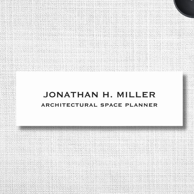 Minimalist Employee Name Tag with Title (Creator Uploaded)