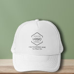 Minimalist Employee Staff Company Business Logo Trucker Hat<br><div class="desc">Minimalist Employee Staff Company Business Logo Trucker Hat</div>