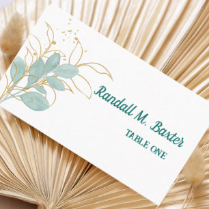 Minimalist Escort Place Card Template