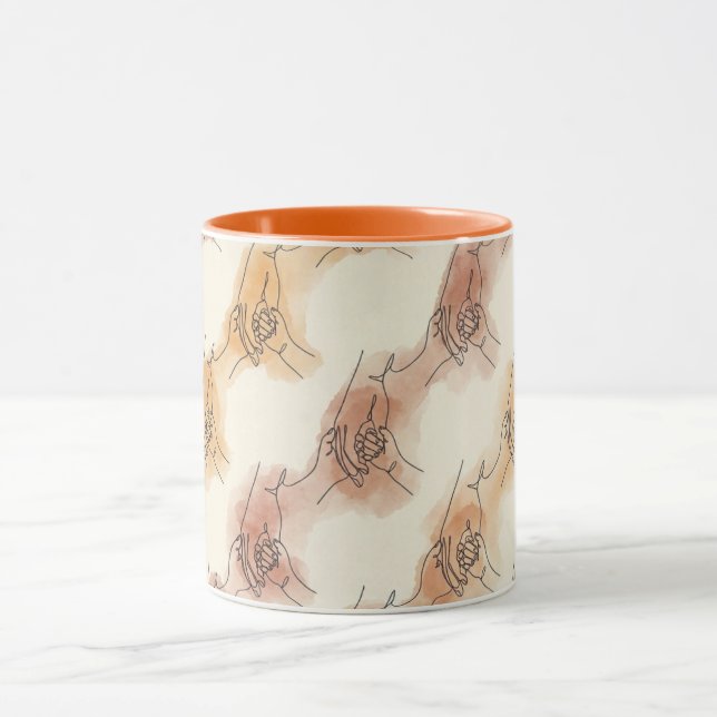 Minimalist Family Bond Mug (Center)