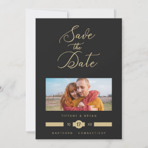 Minimalist Fancy Photo Golden Effect Typography