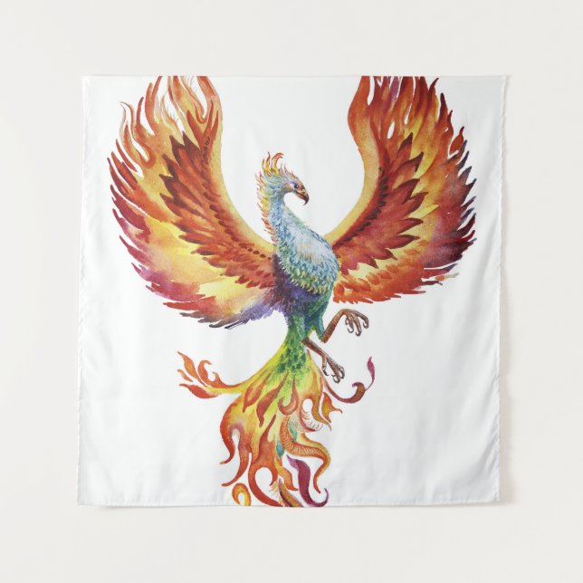 Minimalist Fashion Woman, Black Line Graphics. Tapestry (Front)