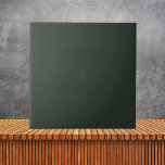 Minimalist Fir Green Plain Solid Simple Colour   Tile<br><div class="desc">Minimalist Fir Green Plain Solid Simple Colour</div>