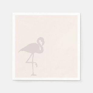 Minimalist Flamingo Napkins
