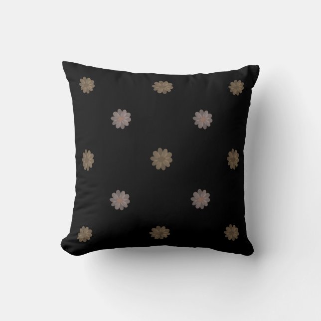 Minimalist flora cushion (Front)