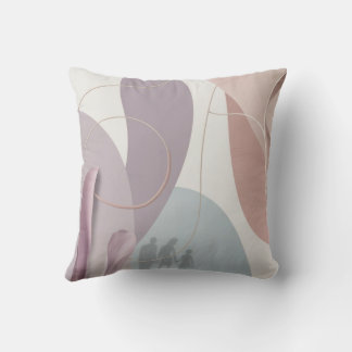 minimalist floral  cushion
