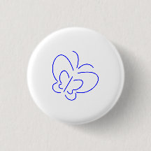 Minimalist Flying Insect Patches & Buttons