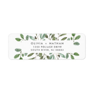 Minimalist Foliage   Wedding