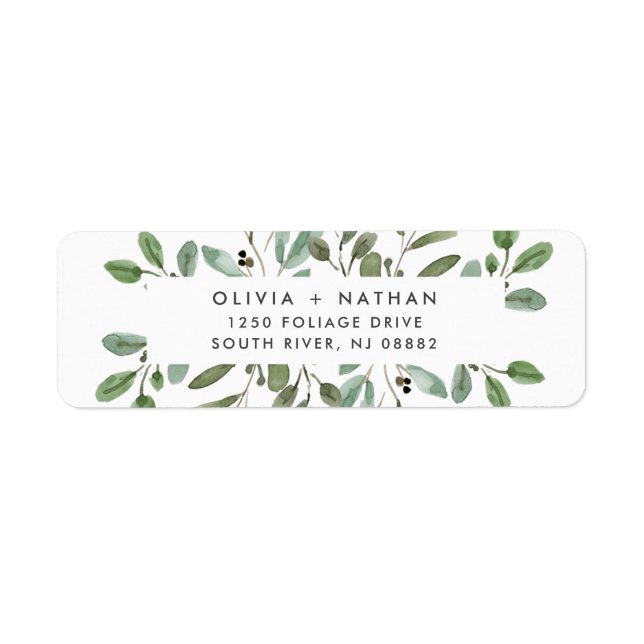 Minimalist Foliage | Wedding (Front)