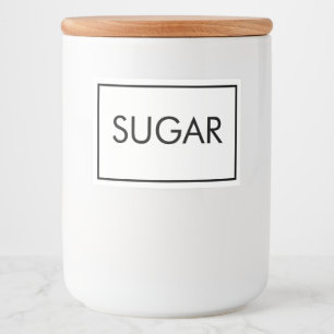 Minimalist Food Label