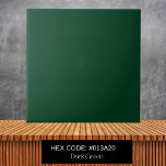 Minimalist Forest Green Plain Solid Colour  Tile<br><div class="desc">Minimalist Forest Green Plain Solid Colour</div>