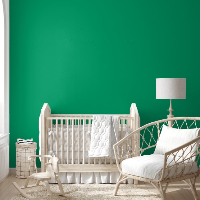 Minimalist Forest Green Wallpaper (Kids)
