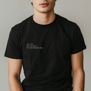 Minimalist Funny Quote “I’m Not Over It” Man T-Shirt