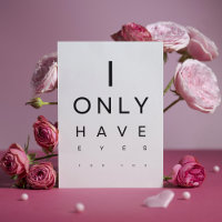 Minimalist Funny Valentine's Postcard