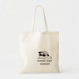 Minimalist Game Day Buddy Dog  Tote Bag