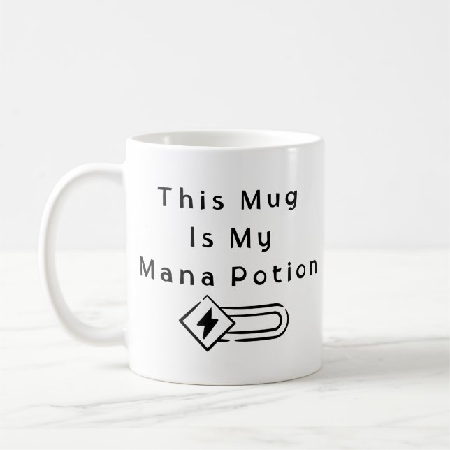 Minimalist Gamer Coffee Mug  (Left)