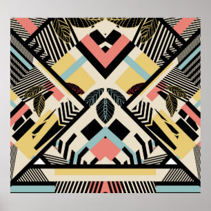 Minimalist Geometric: Pattern Design Poster