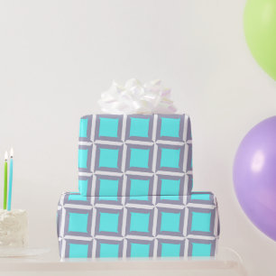 Minimalist Geometric Pattern Wrapping Paper