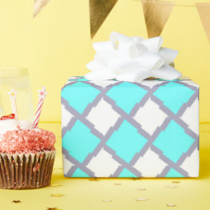 Minimalist Geometric Pattern Wrapping Paper