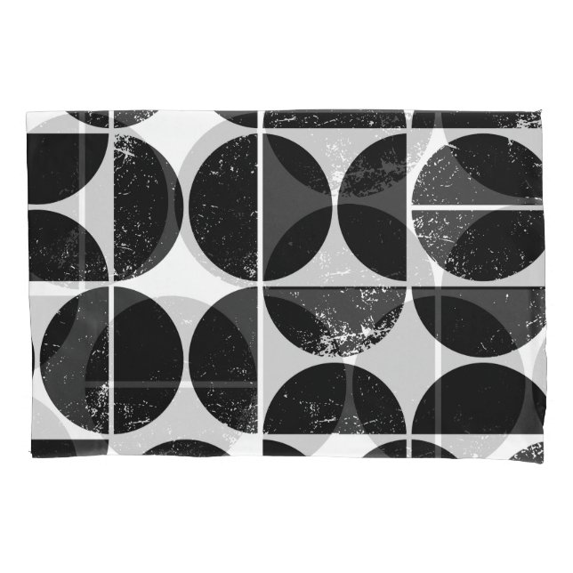 Minimalist geometric: Scandinavian semicircles. Pillowcase (Front)