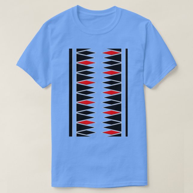 Minimalist Geometric Triangle Art T-Shirt (Design Front)