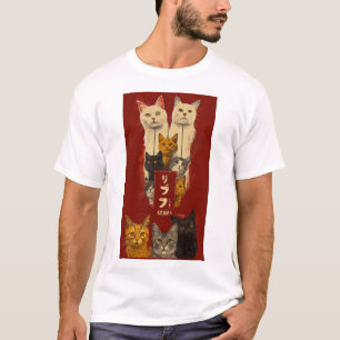Minimalist Geometric Vector Pattern Design T-Shirt