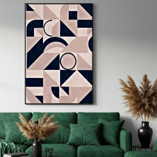 Minimalist Geometry Canvas Print