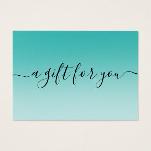 Minimalist Gift Certificate for Small Business