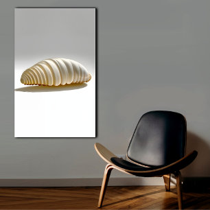 Minimalist Gilded Seashell Wall Art 