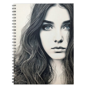Minimalist Girl   Notebook Journal