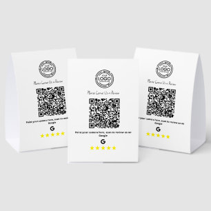 Minimalist Google Reviews Business Qr Code  