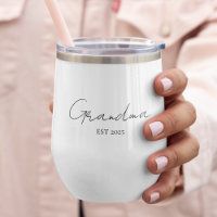 Minimalist Grandma EST 2025 | Personalised Gift