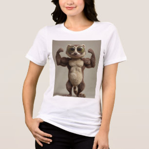 Minimalist Graphic T-Shirt – Quiet Strength Tri-Blend Shirt
