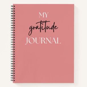 Minimalist Gratitude Journal Daily Mindfulness &