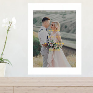 Minimalist Gratitude Photo wth Gold Foil Prints