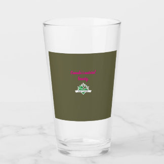 Minimalist Green Canada Nature Logo Glass