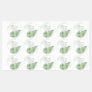 Minimalist Green Fern