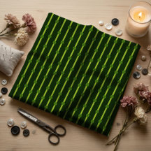 Minimalist Green Geometric Dots and Stripes