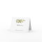 Minimalist Green Olive Branch Thank You Note Cards