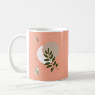 Minimalist Greenery Art Coffee Mug