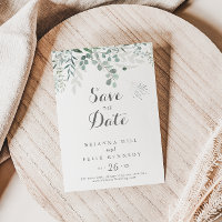 Minimalist Greenery Eucalyptus Wedding