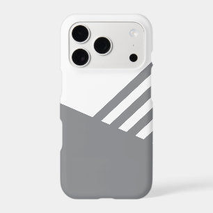 Minimalist Grey and White Phone Case