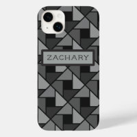 Minimalist Grey Geometric  Case-Mate iPhone Case