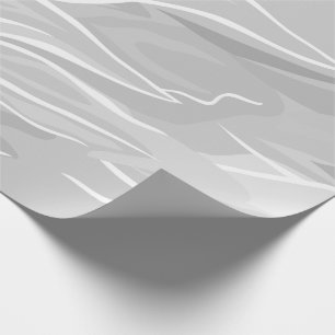 Minimalist Grey Marble Wrapping Paper